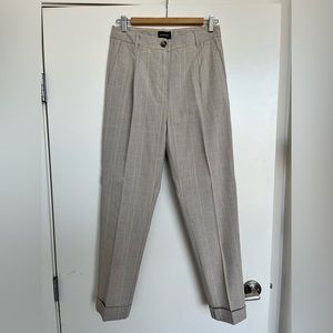 Frank and Oak pleated trousers